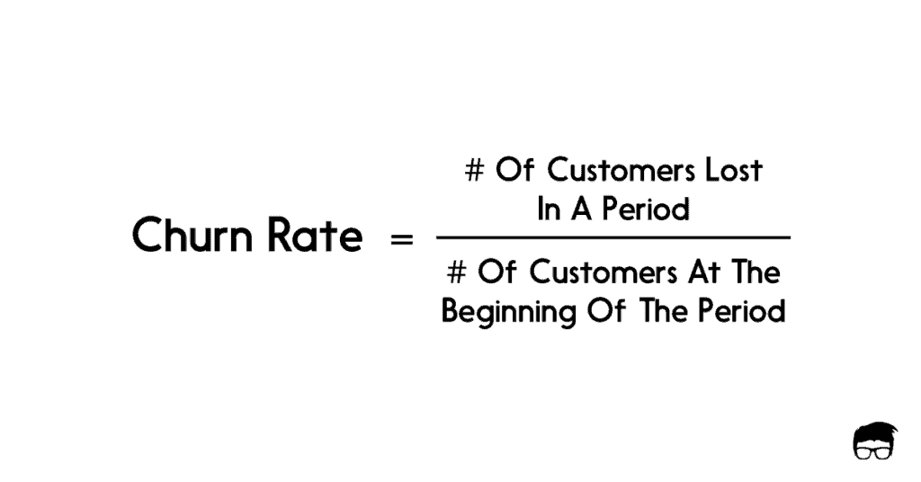 churn rate formula