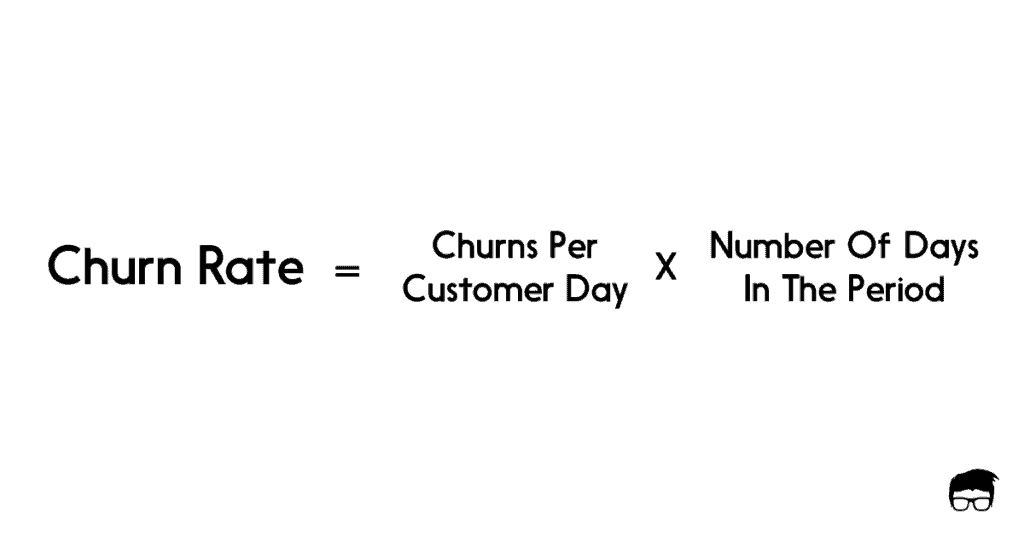 churn rate formula