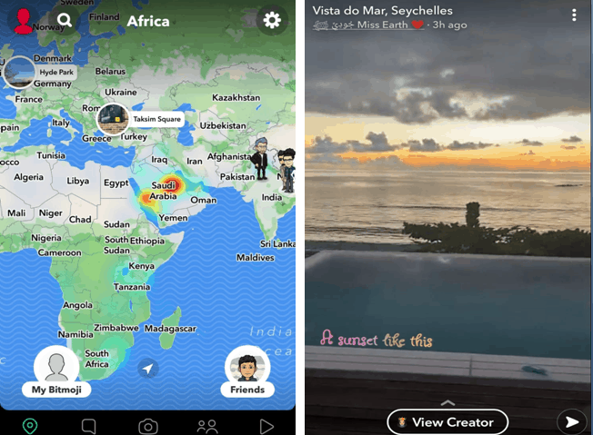 Snap Map