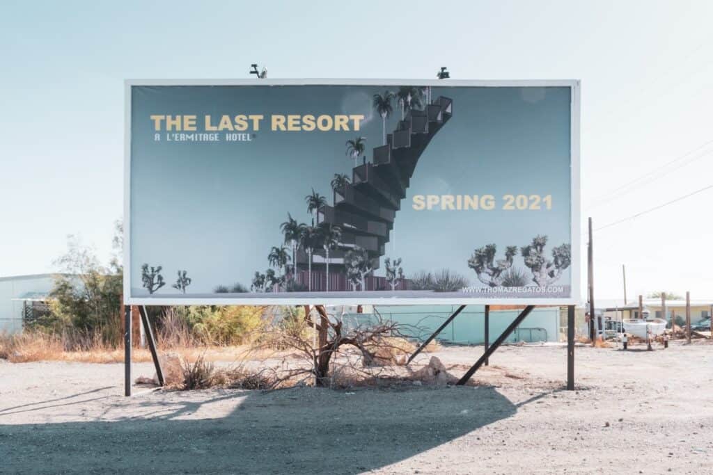 Billboard advertising