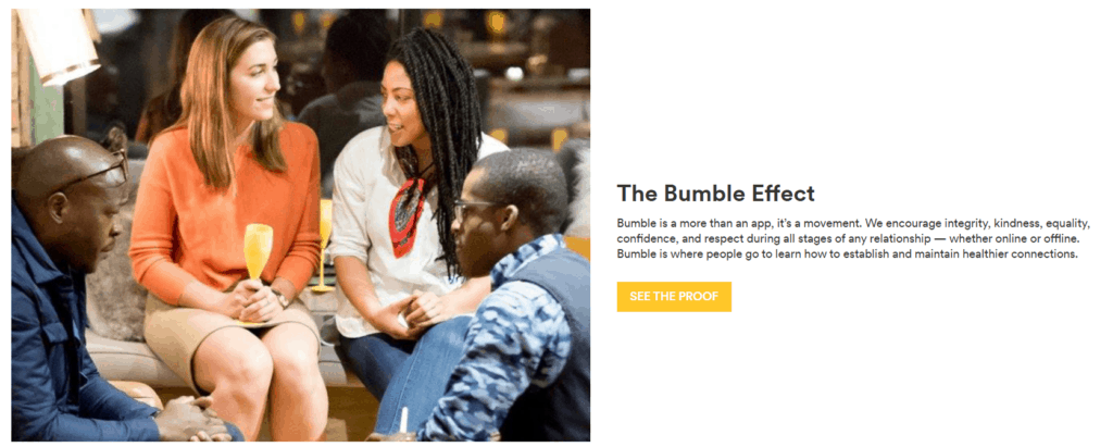 bumble value proposition