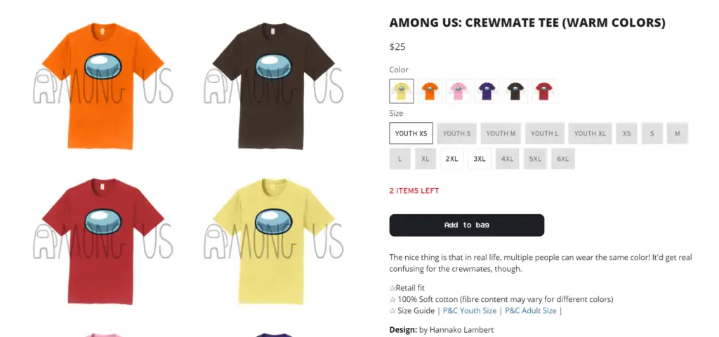 among us merchandise