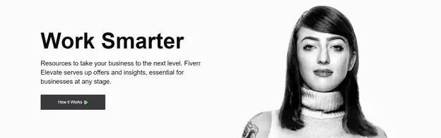 fiverr elevate business model