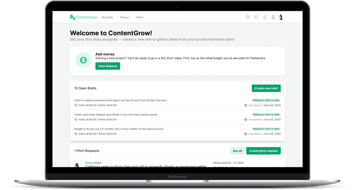 content grow