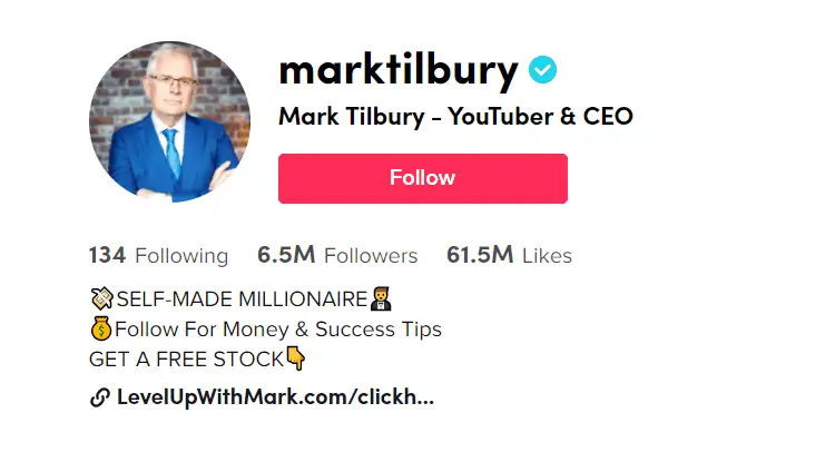 Mark Tilbury - best business tiktoker