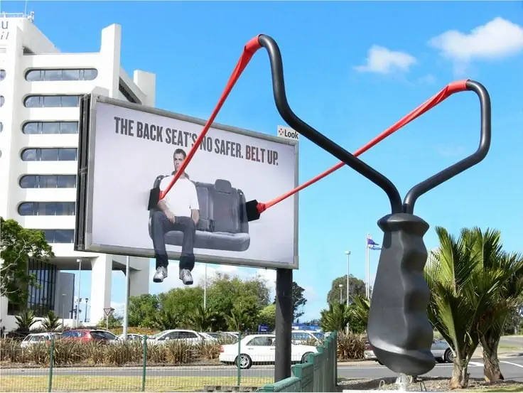 The Belt Up Outdoor Advertisement Campaign 