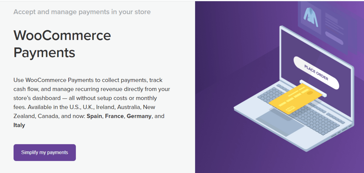 оплата woocommerce