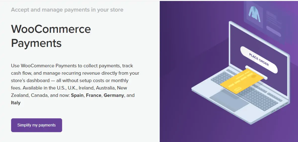 woocommerce payment
