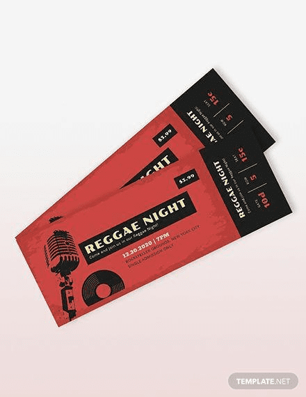 Tickets To A Concert Or Event