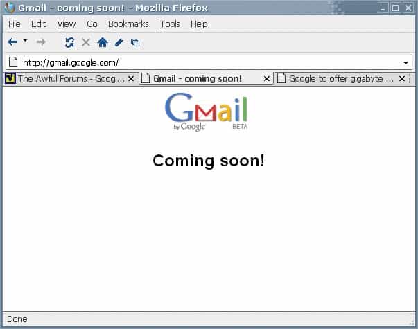 gmail soft launch
