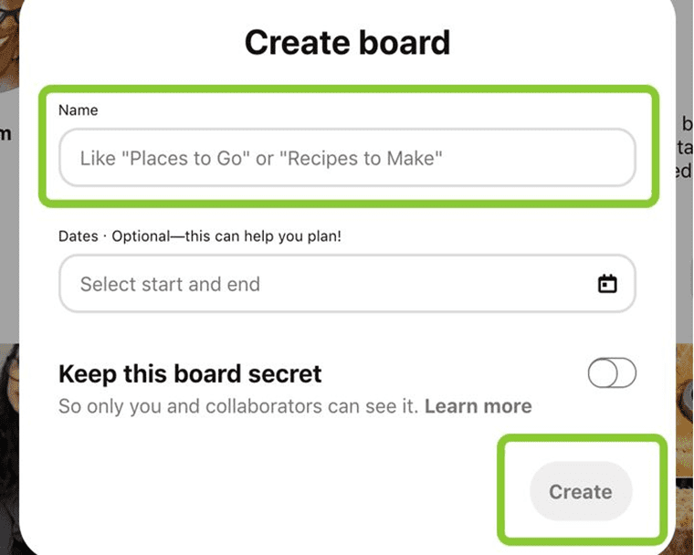 pinterest boards