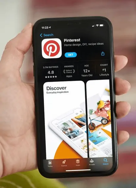 pinterest app