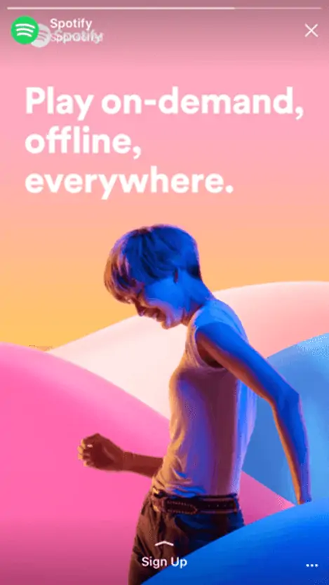 Spotify ads