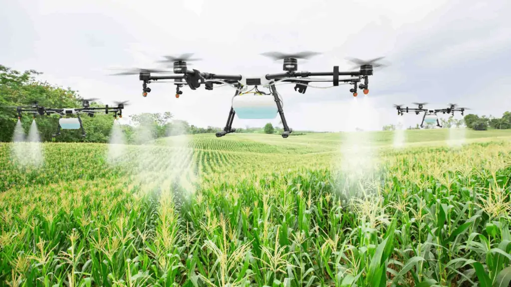 Зарабатывание денег с помощью дронов с помощью точного земледелия