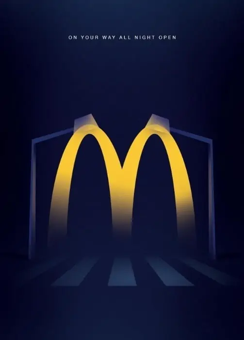McDonald's print advertising