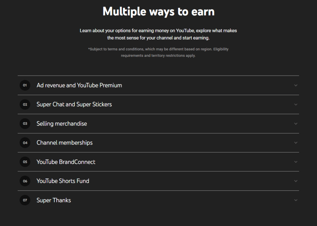 make money streaming on YouTube