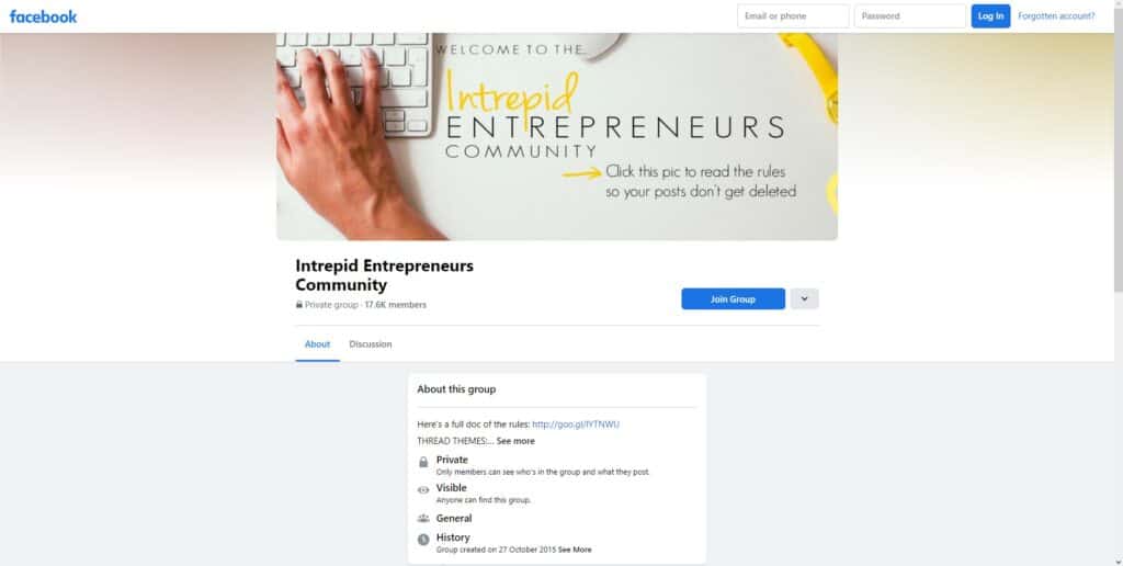 Intrepid Entrepreneurs Community 