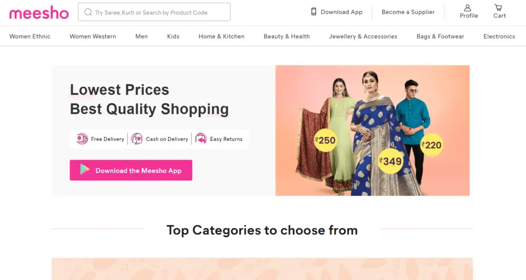 Meesho Business Model  How Does Meesho Make Money? – Feedough