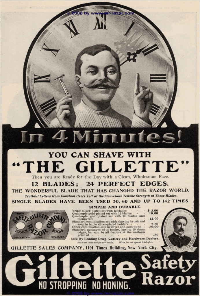 Реклама Gillette