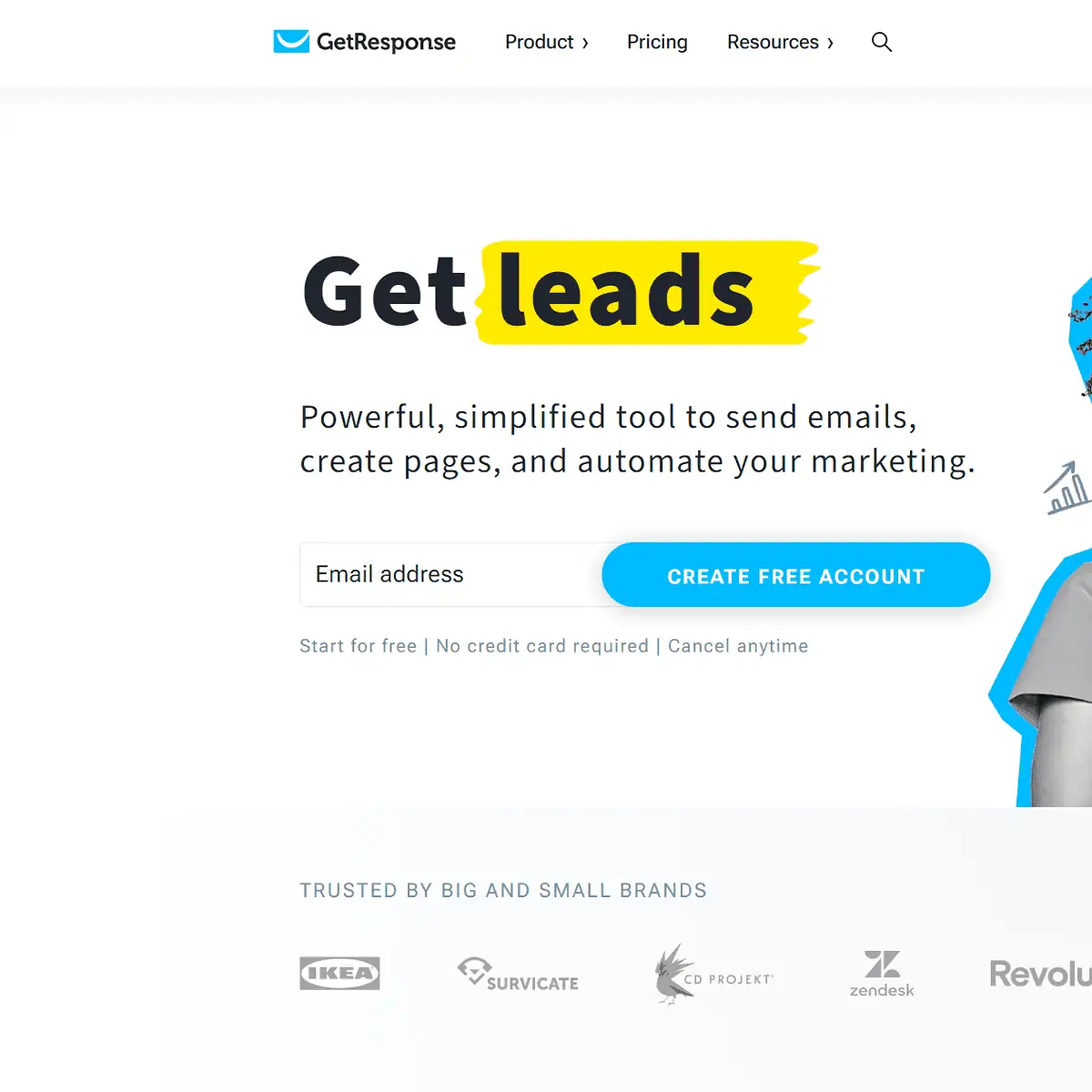 Getresponse - Landing Page Builder