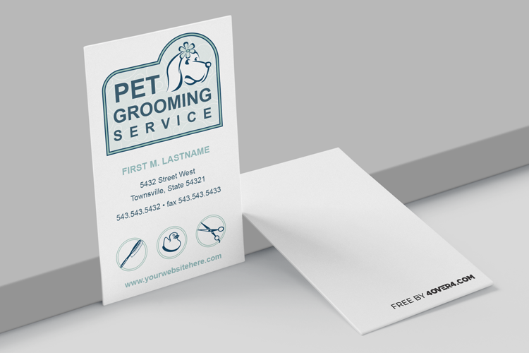 free business cards by 4over4