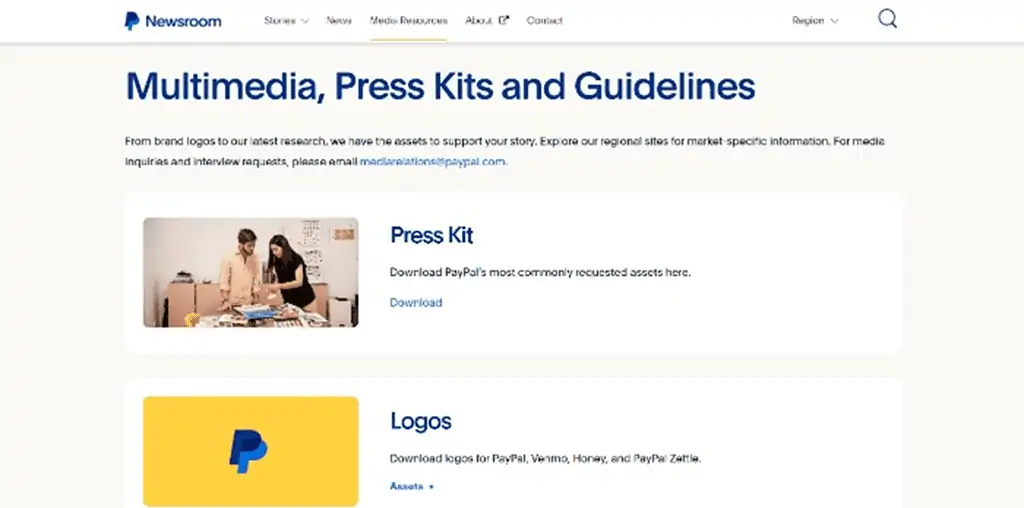 Paypal Media Kit