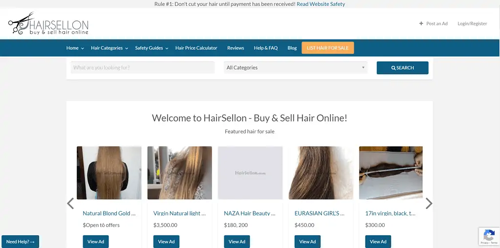 sell hair to earn money in one hour