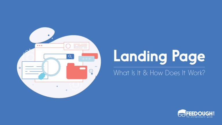 landing page