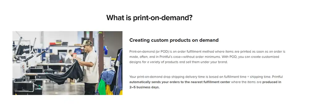 print on demand