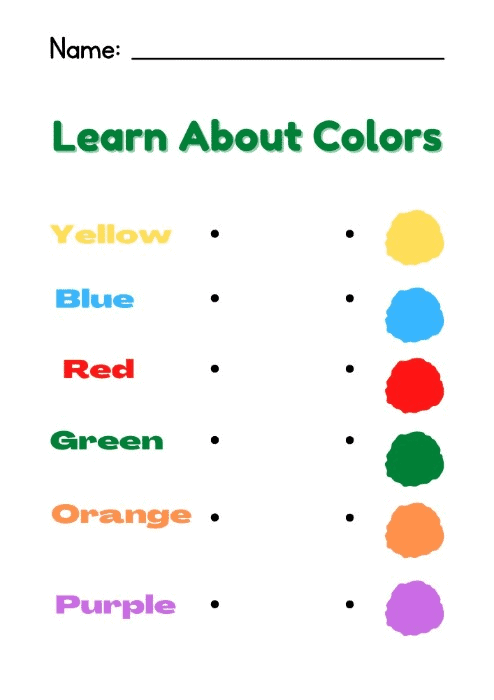 infographic about color