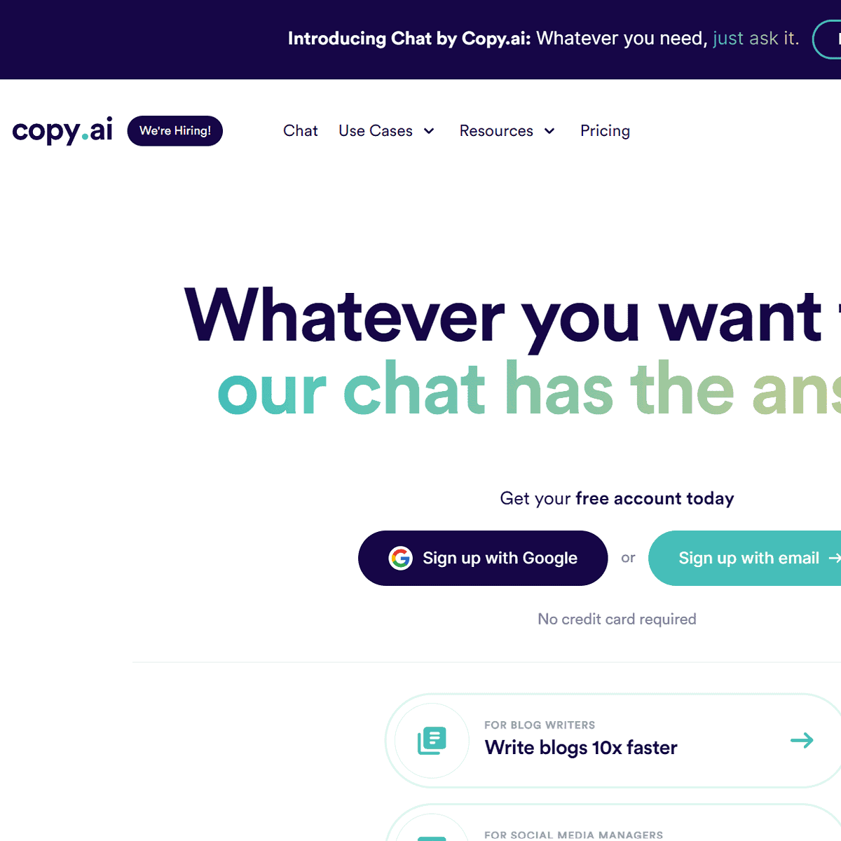 Copyai AI Copywriting Tool