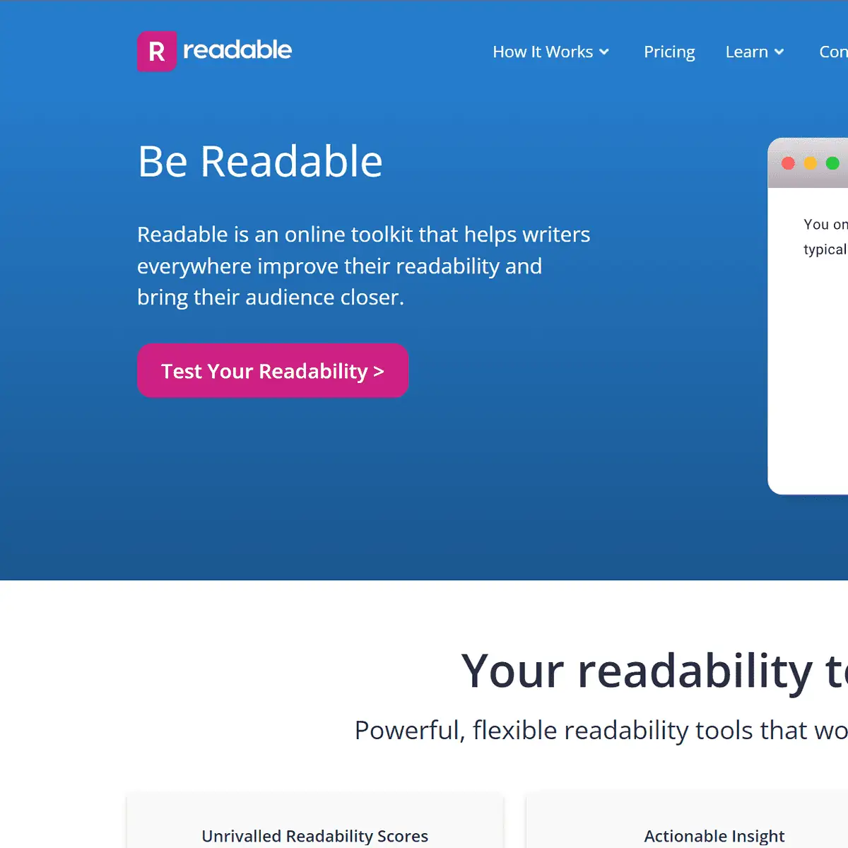 readable readable