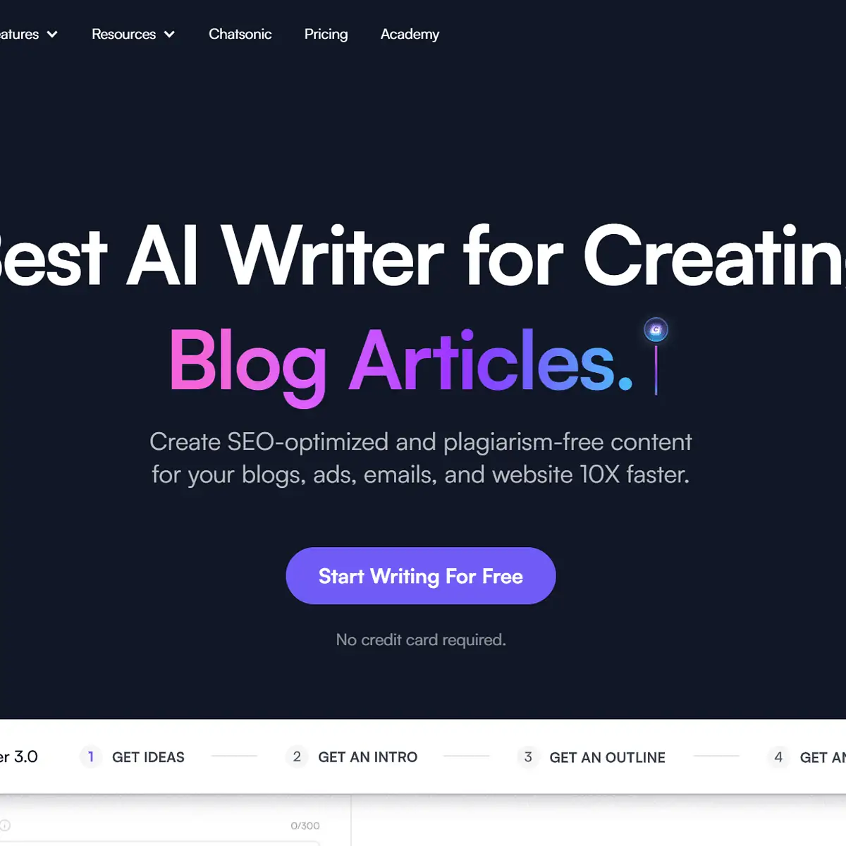 Writesonic AI Copywriting Tool