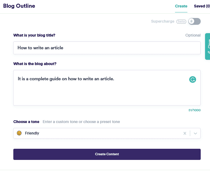blog outline blog outline