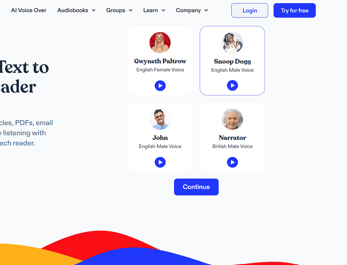 Speechify Speechify AI Text To Speech Generators