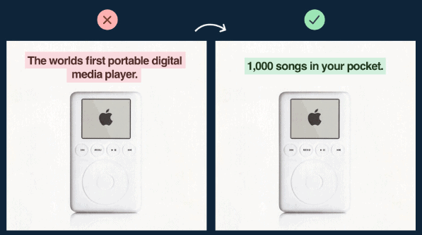 ipod copywriting example