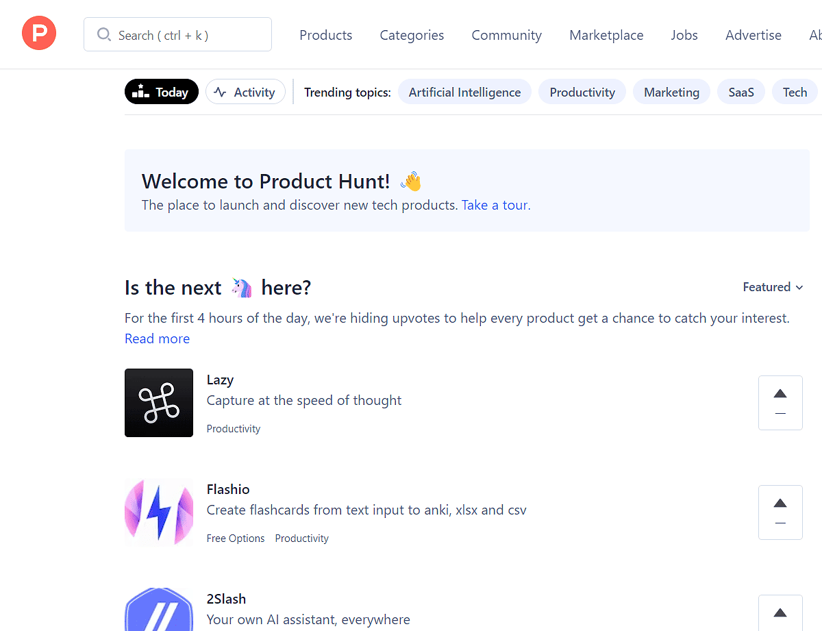 Product Hunt