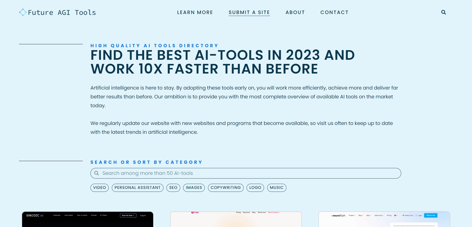 Future AGI Tools Future AGI Tools