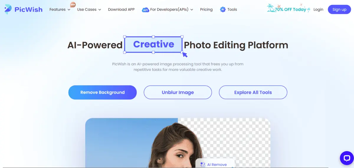 PicWish AI Photo Editor