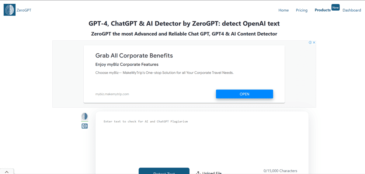 ZeroGPT ZeroGPT