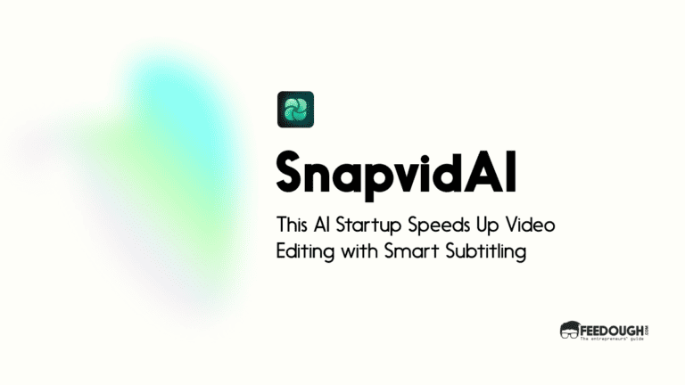 This AI Startup Speeds Up Video Editing with Smart Subtitling - SnapvidAI