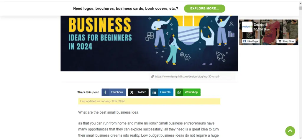 Top 30 Small business ideas for beginners in 2024