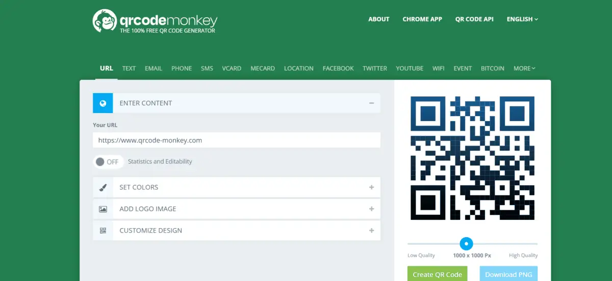 QRCode Monkey- Best QR Code Generator