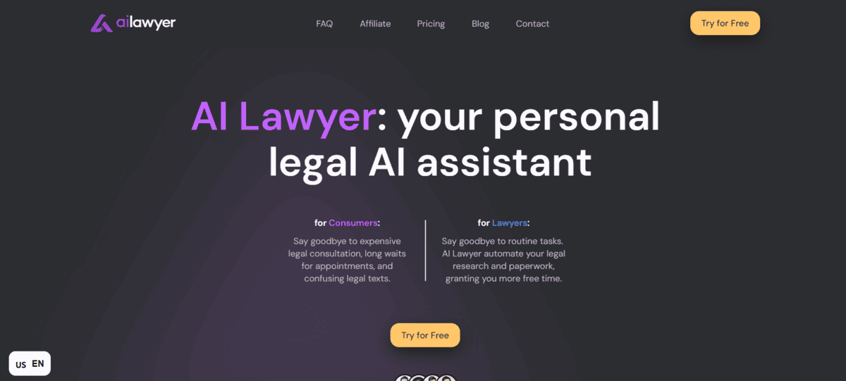 Screenshot 2024-02-14 093708 AI Lawyer: Best AI Tools for Lawyers