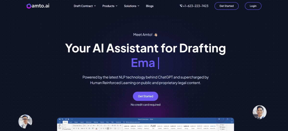 Screenshot 2024-02-14 094049 Amto.ai: Best AI Tools for Lawyers