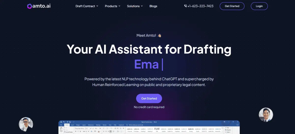 Amto.ai: Best AI Tools for Lawyers