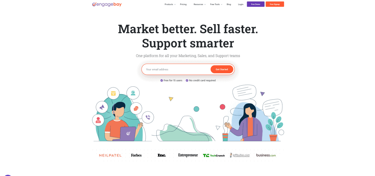 Screenshot 2024-03-18 145044 EngageBay CRM - Free CRMs for Small Businesses