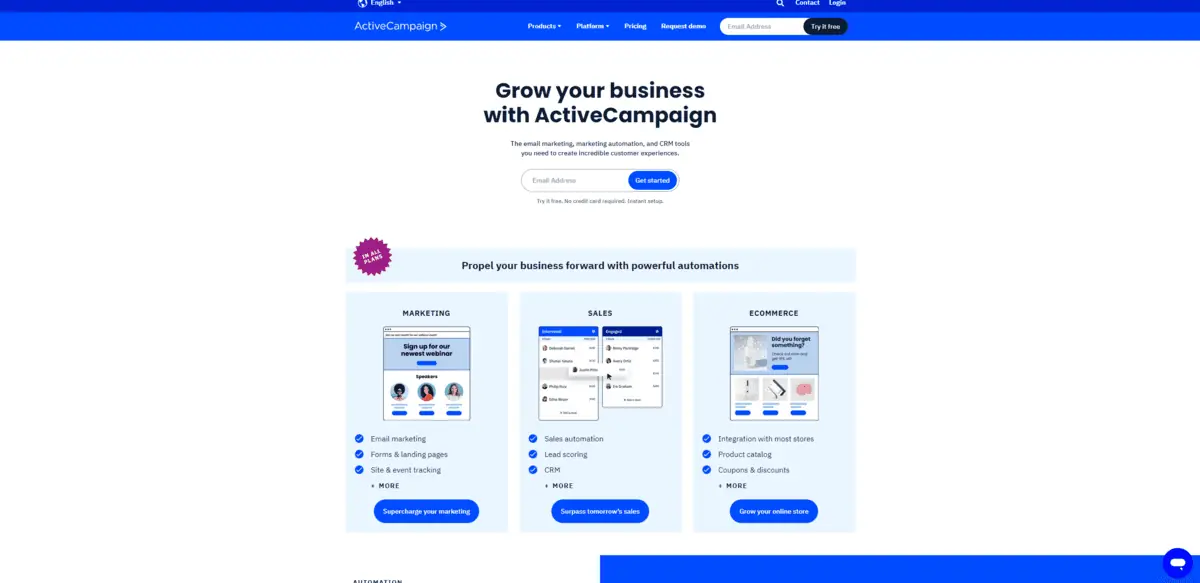 activecampaign - Best Contact Management Software