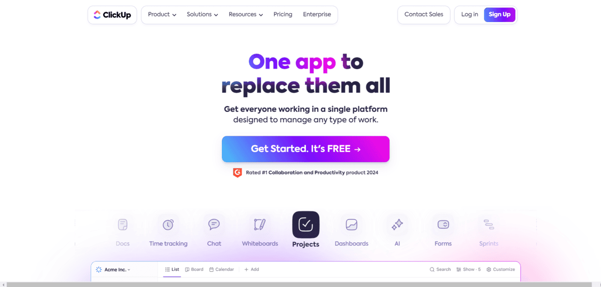 ClickUp Best Ideation Tools- ClickUp