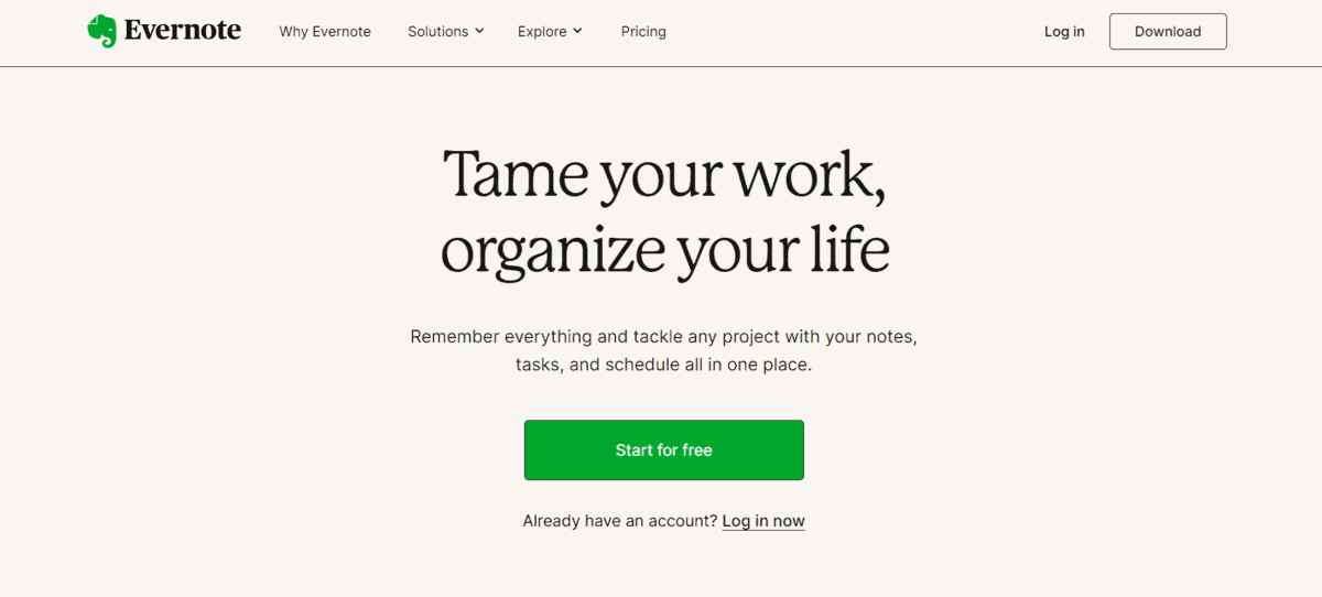 Evernote Best Ideation Tools- Evernote